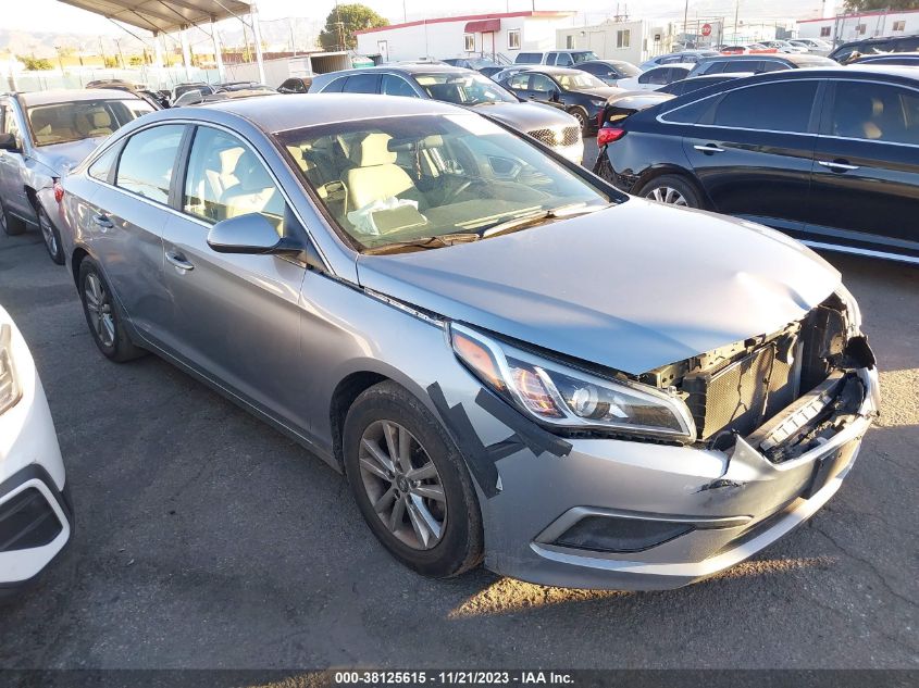 5NPE24AF9HH541749 HYUNDAI SONATA 2.4L 2017