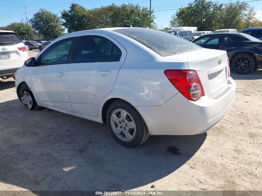 2015 CHEVROLET SONIC LS AUTO - 1G1JA5SH4F4137079