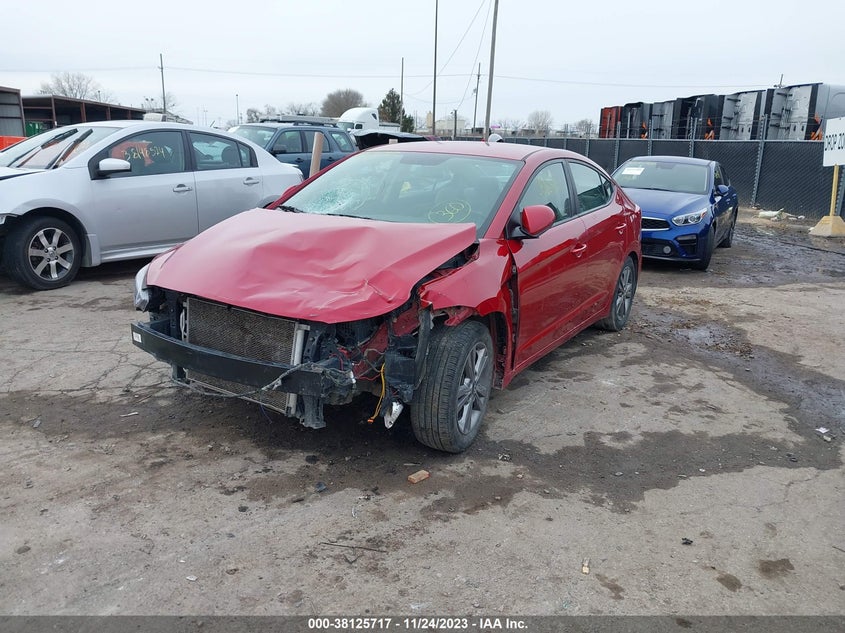 VIN 5NPD84LF9JH230688 2018 HYUNDAI ELANTRA SEL