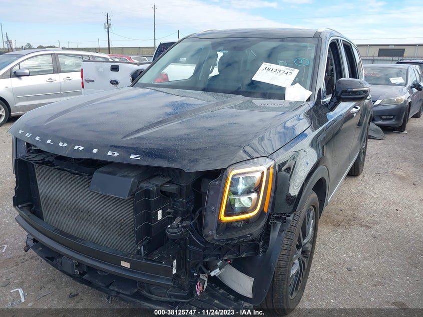VIN 5XYP54HC2MG140752 2021 KIA TELLURIDE SX
