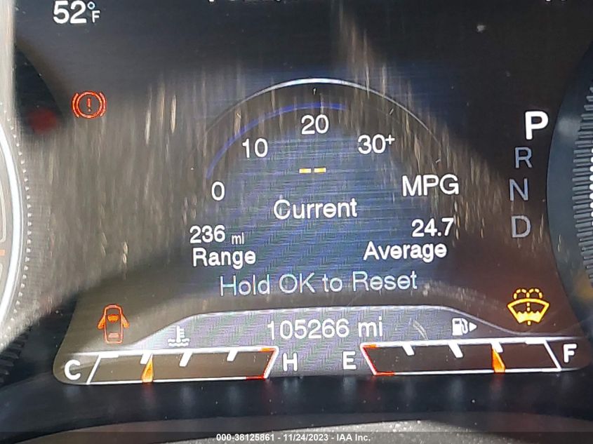 2015 JEEP CHEROKEE TRAILHAWK - 1C4PJMBS7FW703439
