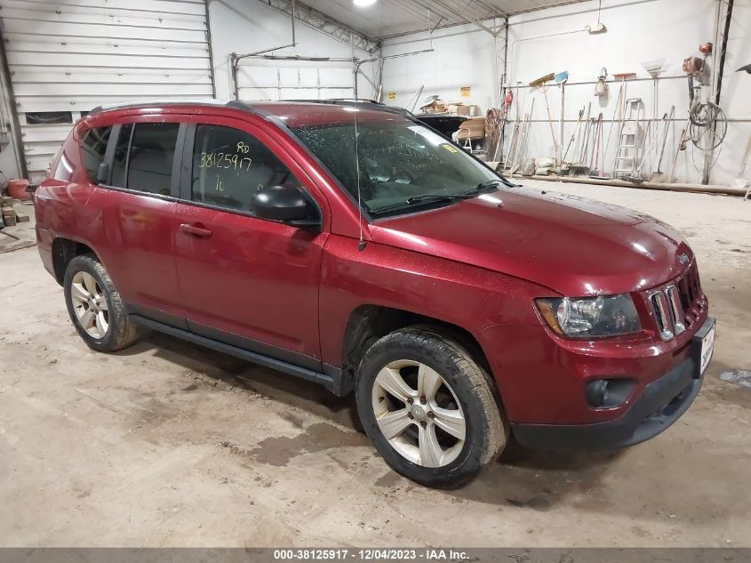 2016 JEEP COMPASS SPORT - 1C4NJDBB9GD733210