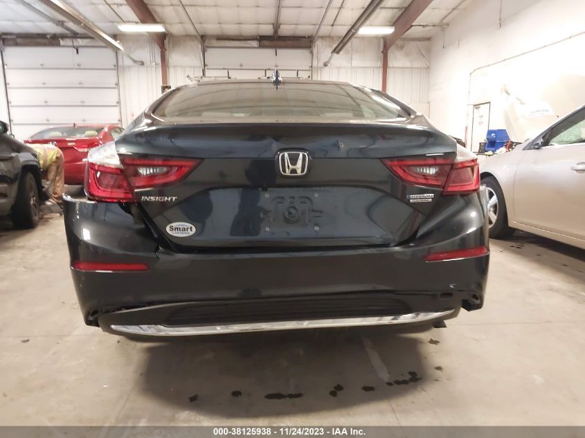 2022 HONDA INSIGHT TOURING - 19XZE4F94NE014570