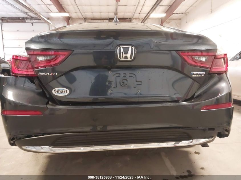 2022 HONDA INSIGHT TOURING - 19XZE4F94NE014570