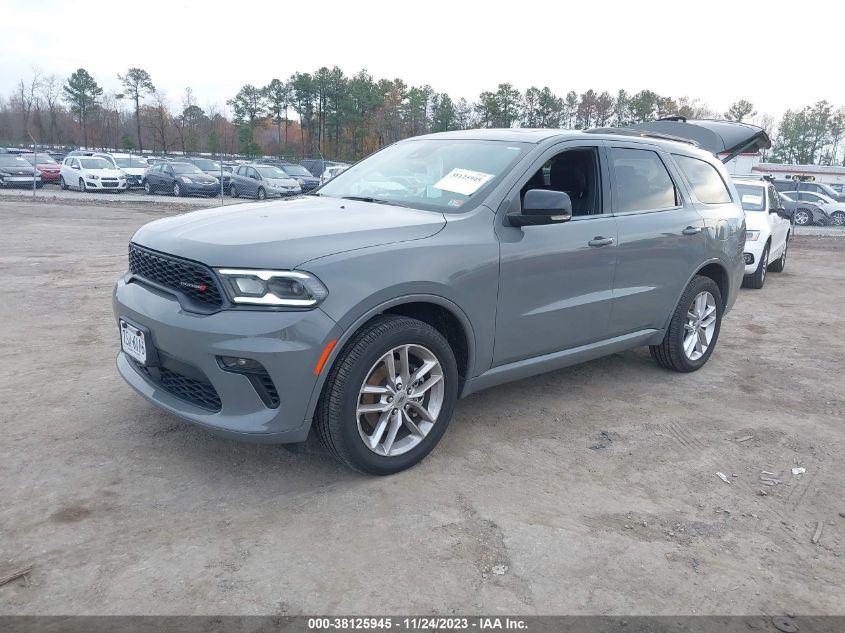 VIN 1C4RDJDG1PC574138 2023 DODGE DURANGO GT PLUS AWD