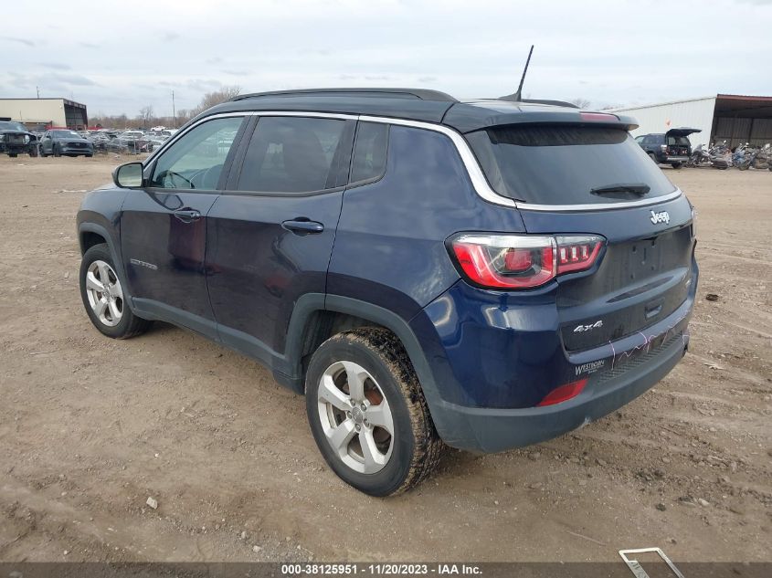 2019 JEEP COMPASS LATITUDE 4X4 - 3C4NJDBB8KT601221