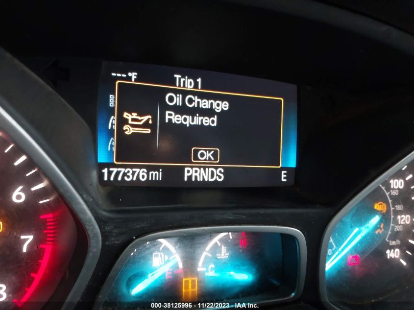2017 FORD ESCAPE S - 1FMCU0F72HUD60165