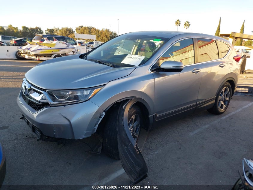 VIN 5J6RW1H51KA043572 2019 HONDA CR-V EX