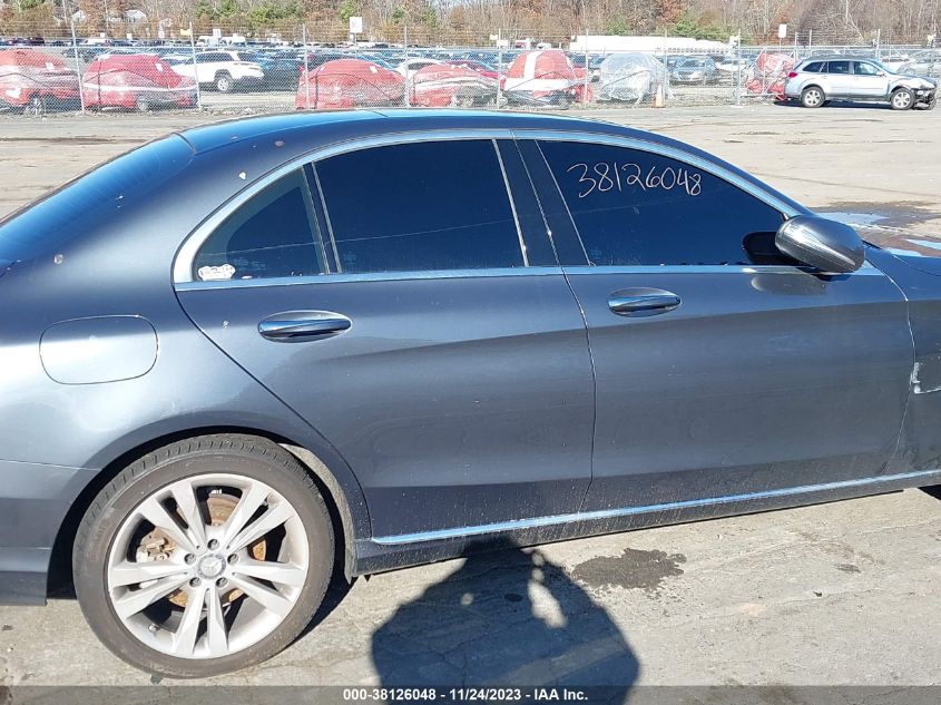 2015 MERCEDES-BENZ C 300 SPORT 4MATIC/LUXURY 4MATIC/4MATIC - 55SWF4KB7FU052913