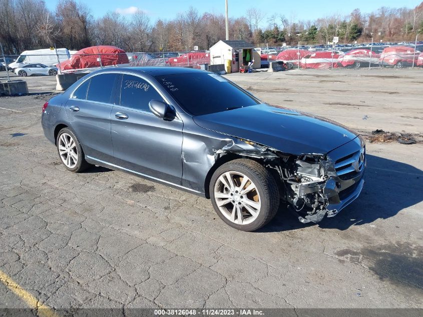 2015 MERCEDES-BENZ C 300 SPORT 4MATIC/LUXURY 4MATIC/4MATIC - 55SWF4KB7FU052913