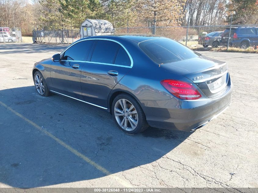 2015 MERCEDES-BENZ C 300 SPORT 4MATIC/LUXURY 4MATIC/4MATIC - 55SWF4KB7FU052913