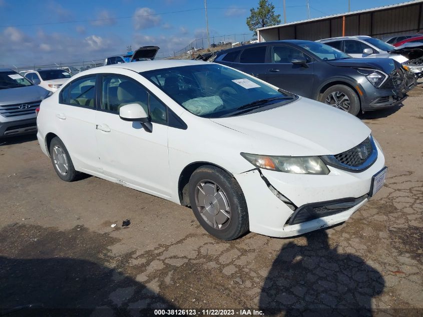 2013 HONDA CIVIC HF - 2HGFB2F69DH532619