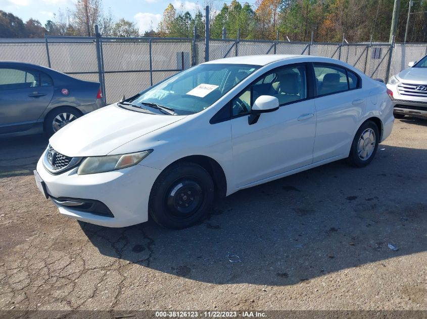 2013 HONDA CIVIC HF - 2HGFB2F69DH532619