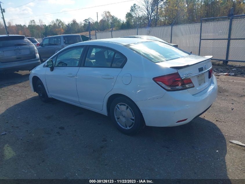 2013 HONDA CIVIC HF - 2HGFB2F69DH532619