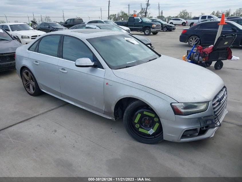 2014 AUDI S4 3.0T PREMIUM PLUS - WAUBGAFL9EA019138
