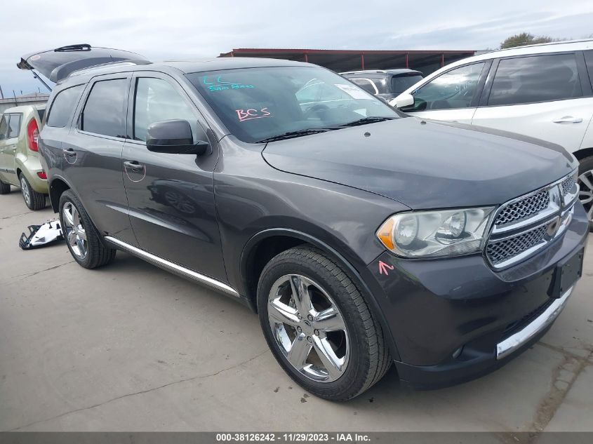 2013 DODGE DURANGO SXT - 1C4RDHAG7DC698813