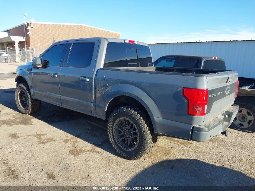 2020 FORD F-150 LARIAT - 1FTEW1E54LKE13515