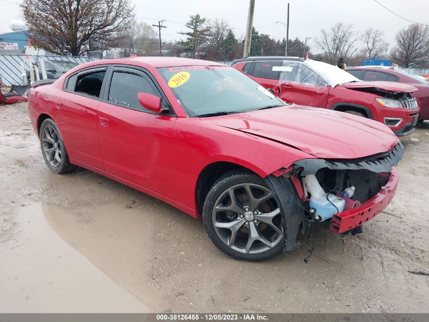 2016 DODGE CHARGER SXT - 2C3CDKHG1GH150112