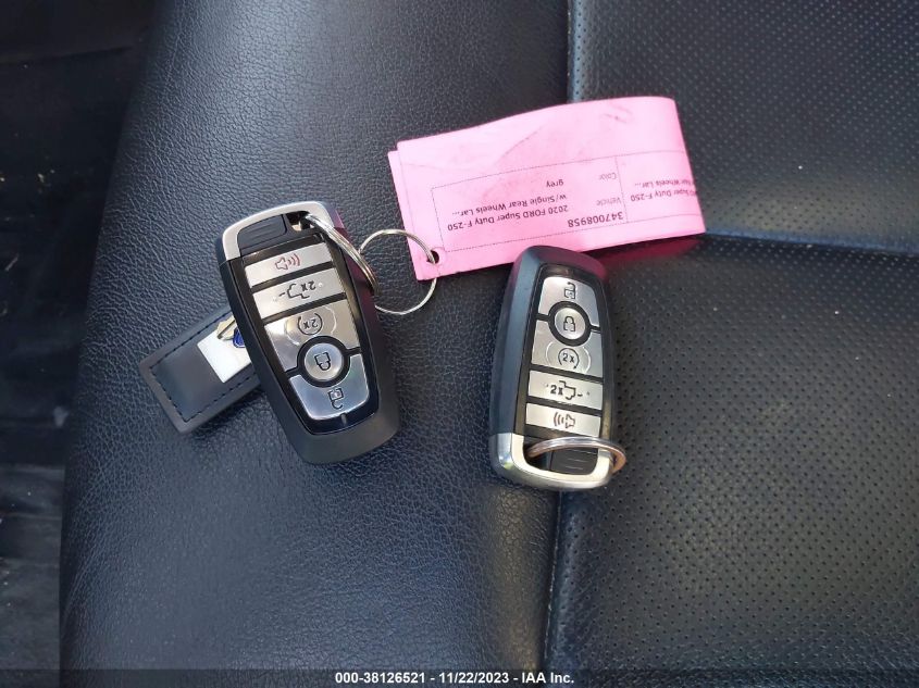 2020 FORD F-250 LARIAT - 1FT7W2BT5LEC87939