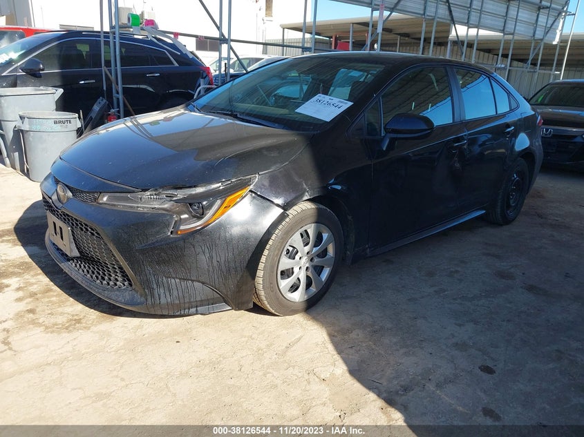 VIN 5YFEPRAE3LP097074 2020 TOYOTA COROLLA LE