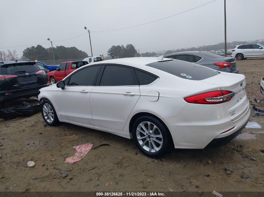 2020 FORD FUSION SE - 3FA6P0HD0LR221279
