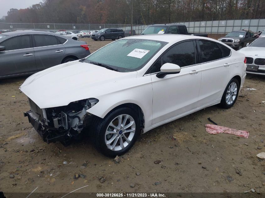 2020 FORD FUSION SE - 3FA6P0HD0LR221279