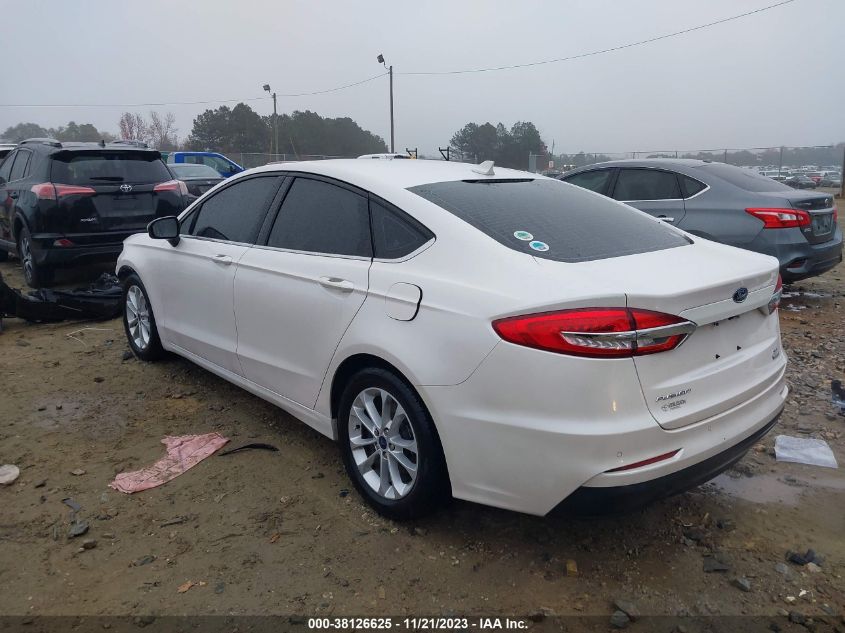 2020 FORD FUSION SE - 3FA6P0HD0LR221279