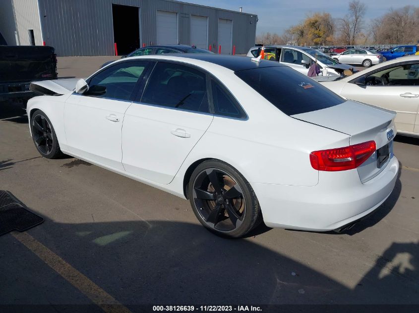 2013 AUDI A4 2.0T PREMIUM - WAUBFAFL3DN003771