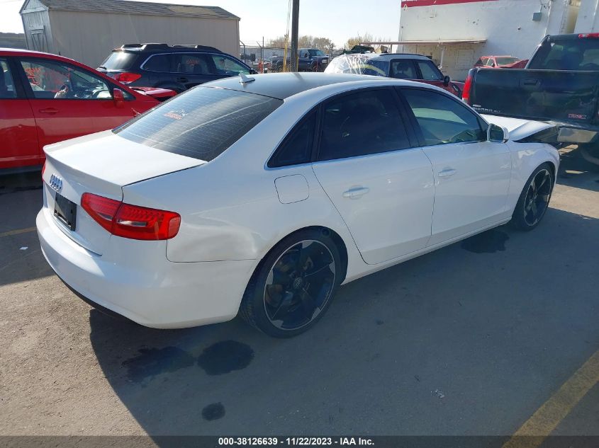 2013 AUDI A4 2.0T PREMIUM - WAUBFAFL3DN003771