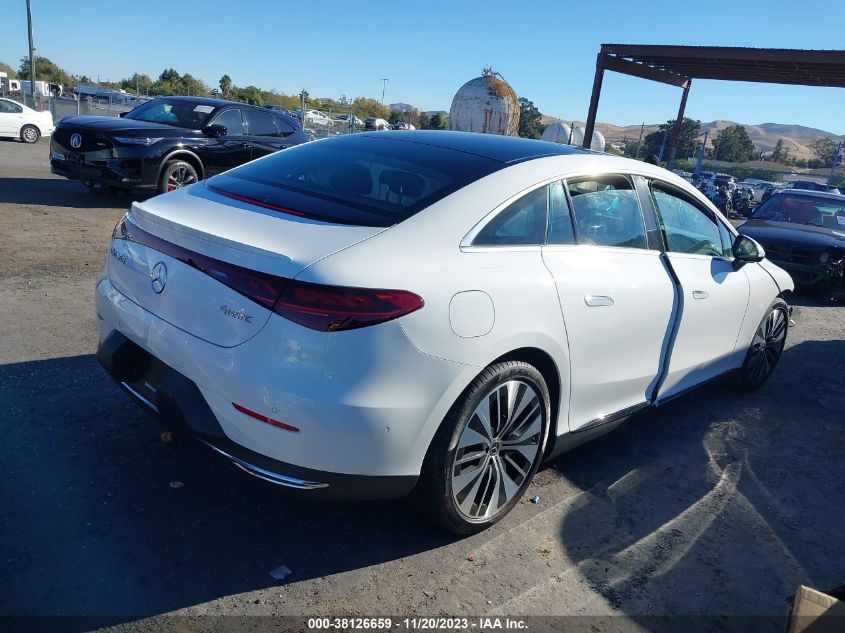 2023 MERCEDES-BENZ EQE 350 SEDAN 4MATIC - W1KEG1CB0PF033324