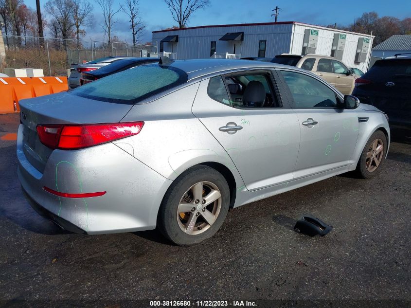 5XXGM4A79FG505449 | 2015 KIA OPTIMA