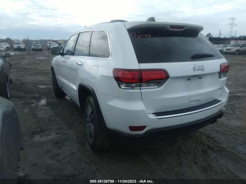 2022 JEEP GRAND CHEROKEE WK LIMITED 4X2 1C4RJEBGXNC126061
