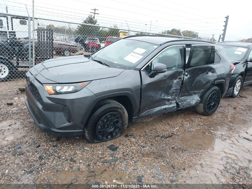 VIN 2T3K1RFV2LC042121 2020 TOYOTA RAV4 LE