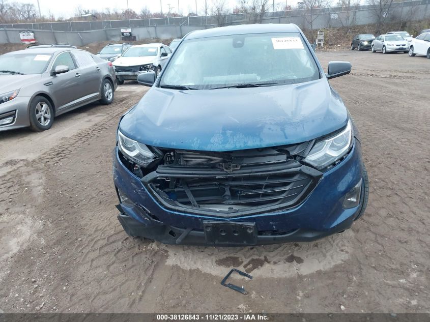 2021 CHEVROLET EQUINOX LT - 3GNAXUEV6ML384216