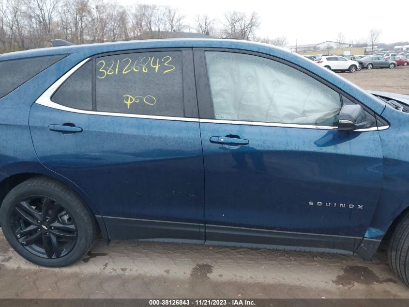 2021 CHEVROLET EQUINOX LT - 3GNAXUEV6ML384216