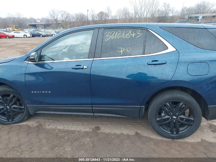 2021 CHEVROLET EQUINOX LT - 3GNAXUEV6ML384216