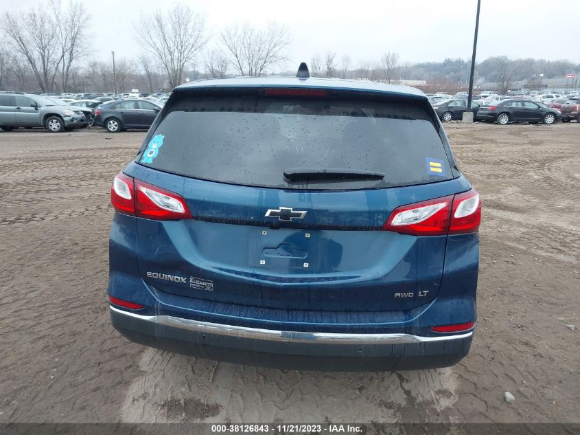 2021 CHEVROLET EQUINOX LT - 3GNAXUEV6ML384216