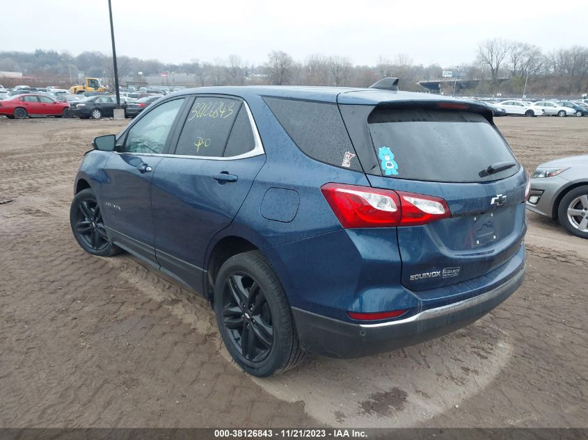2021 CHEVROLET EQUINOX LT - 3GNAXUEV6ML384216