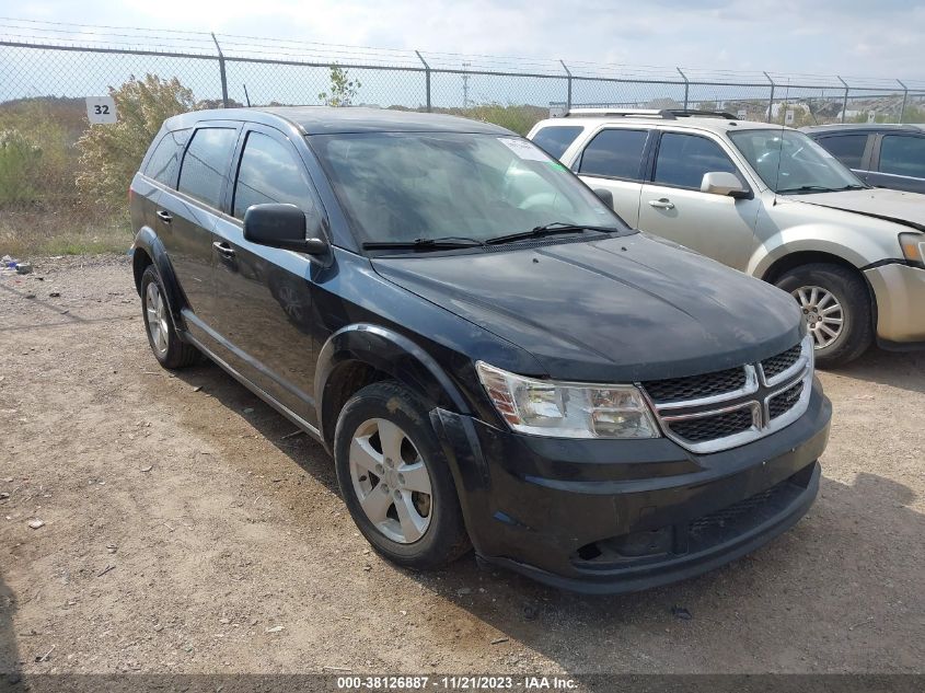 2013 DODGE JOURNEY SE - 3C4PDCAB5DT501897