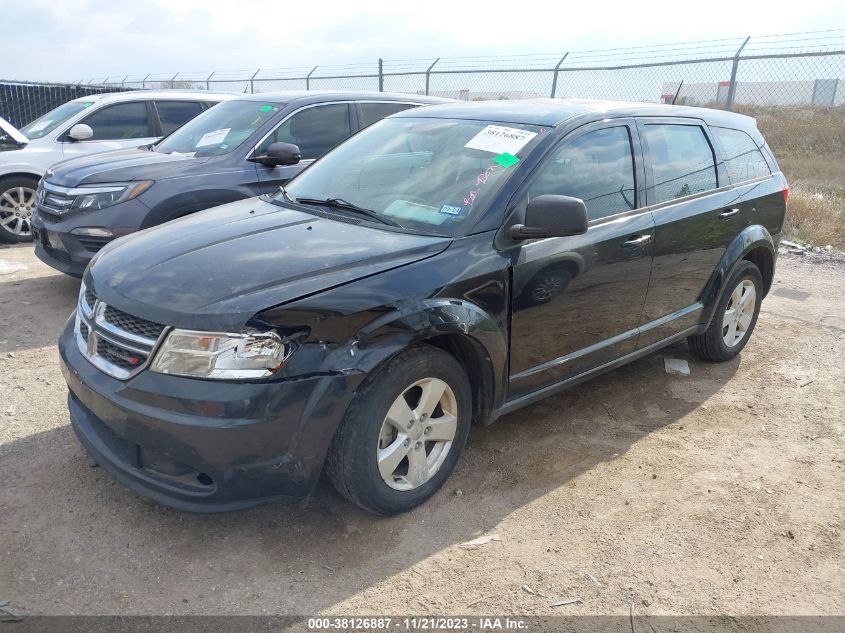 2013 DODGE JOURNEY SE - 3C4PDCAB5DT501897