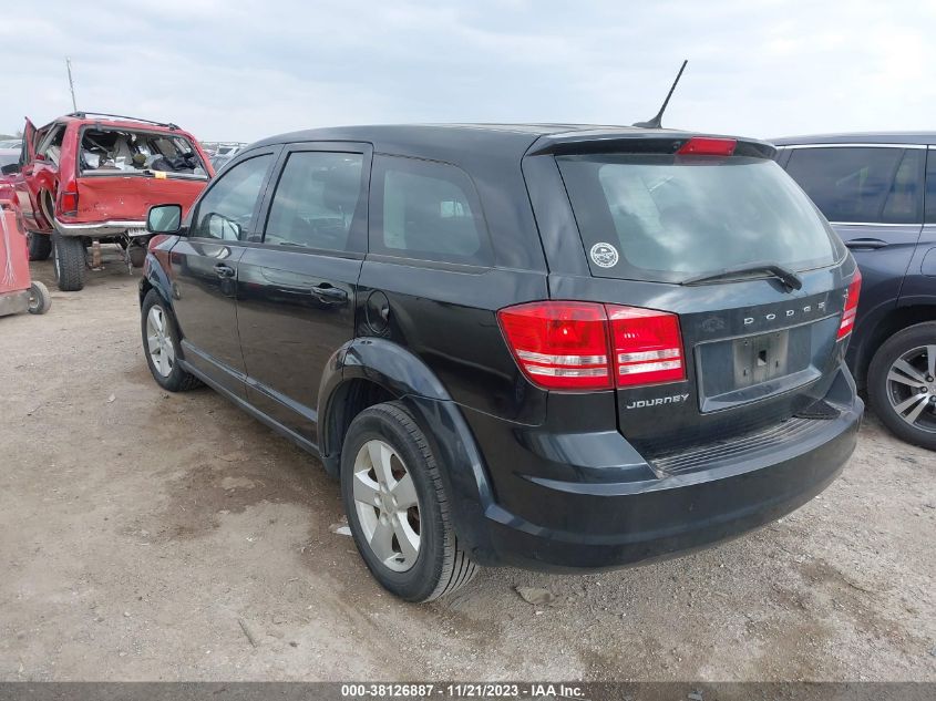 2013 DODGE JOURNEY SE - 3C4PDCAB5DT501897