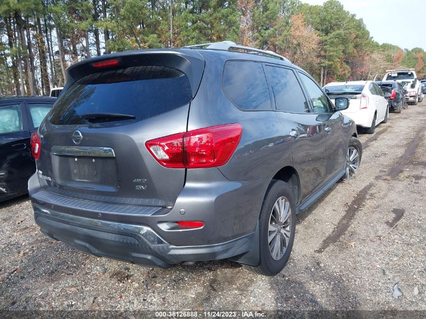 2018 NISSAN PATHFINDER SV - 5N1DR2MM1JC665713