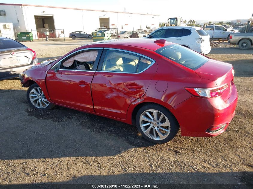2017 ACURA ILX ACURAWATCH PLUS PACKAGE - 19UDE2F37HA012198