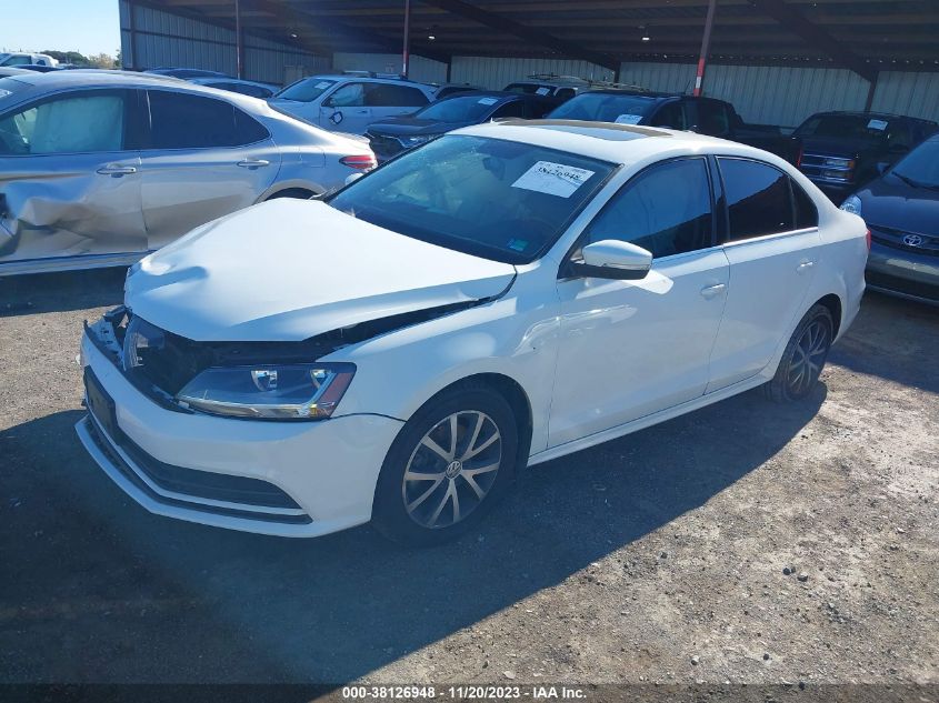 2017 VOLKSWAGEN JETTA 1.4T SE - 3VWDB7AJ2HM223433