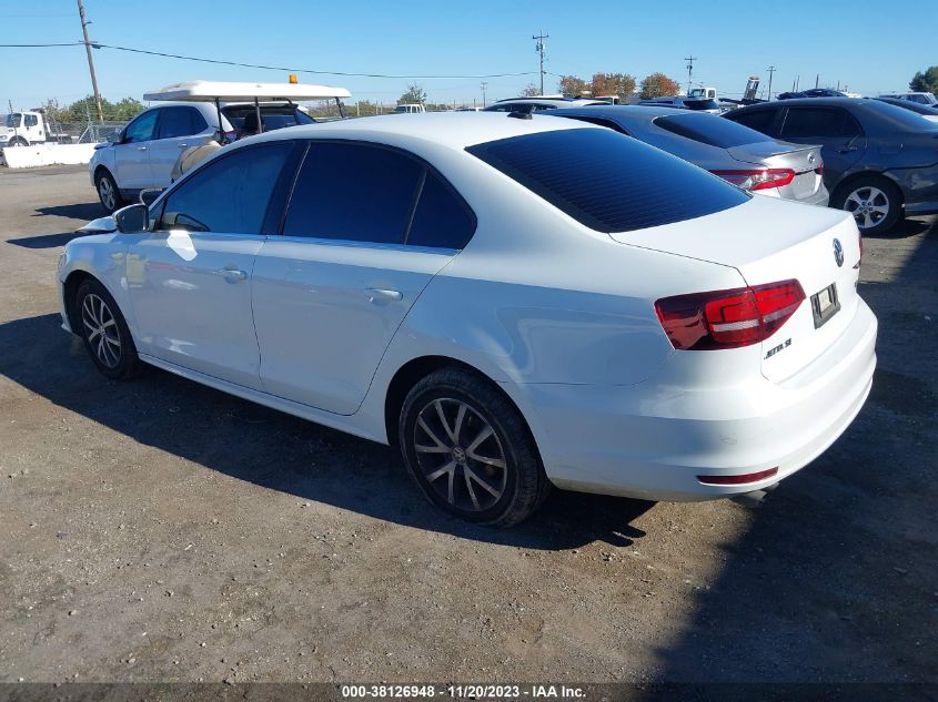 2017 VOLKSWAGEN JETTA 1.4T SE - 3VWDB7AJ2HM223433