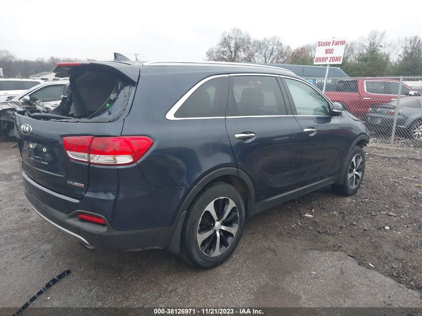 2017 KIA SORENTO 2.0T EX - 5XYPH4A12HG264140