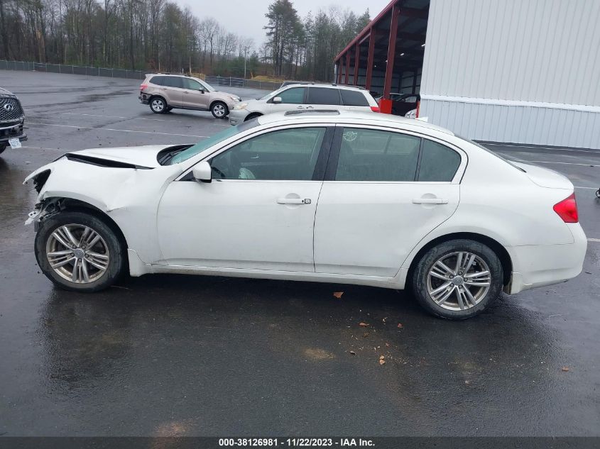 2013 INFINITI G37X X JN1CV6AR2DM768336