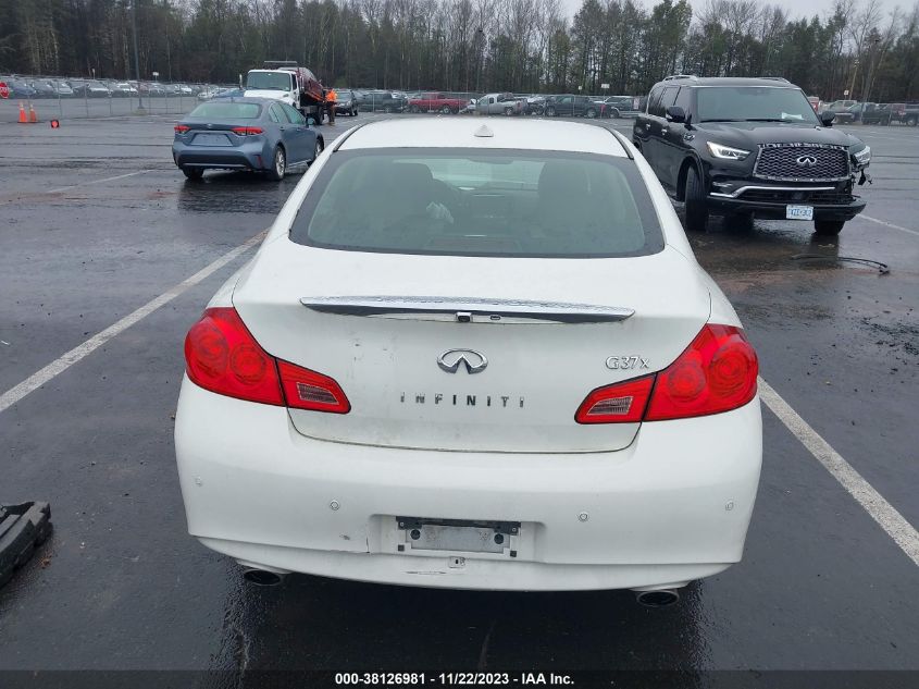 2013 INFINITI G37X X JN1CV6AR2DM768336