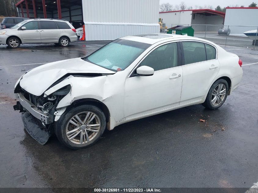 2013 INFINITI G37X X JN1CV6AR2DM768336
