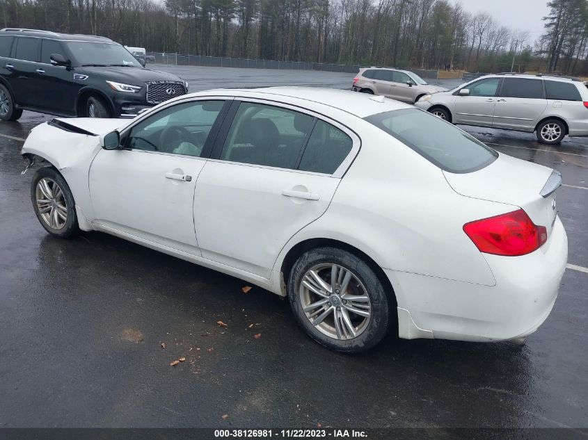2013 INFINITI G37X X JN1CV6AR2DM768336
